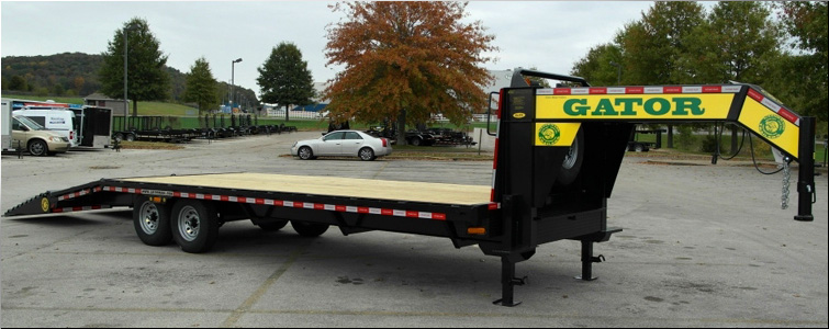 Gooseneck flat bed trailer for sale14k  Bracken County, Kentucky